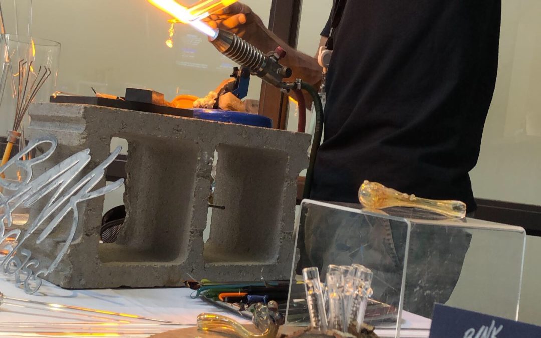 Glass Blowing at New Age Care