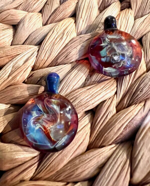 Cosmos Glass Necklace Pendant - Image 4