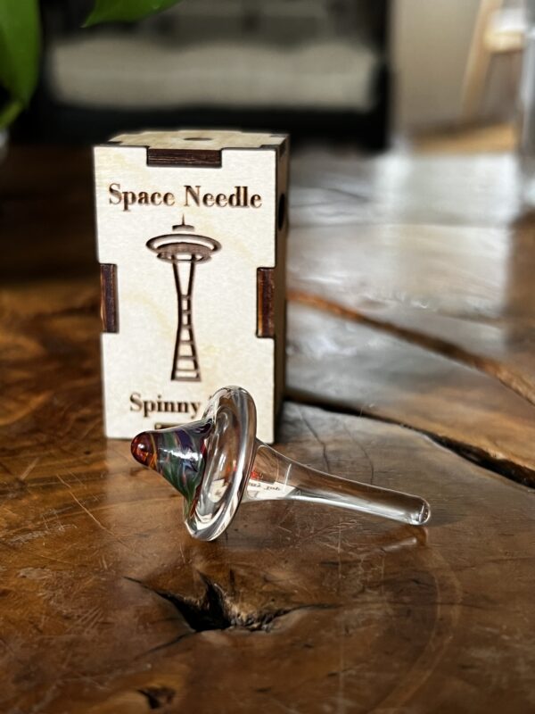 glass spinnu top