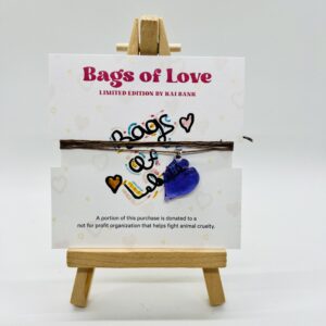 Glass Heart Pendant "Bags of Love" by Kai Bank